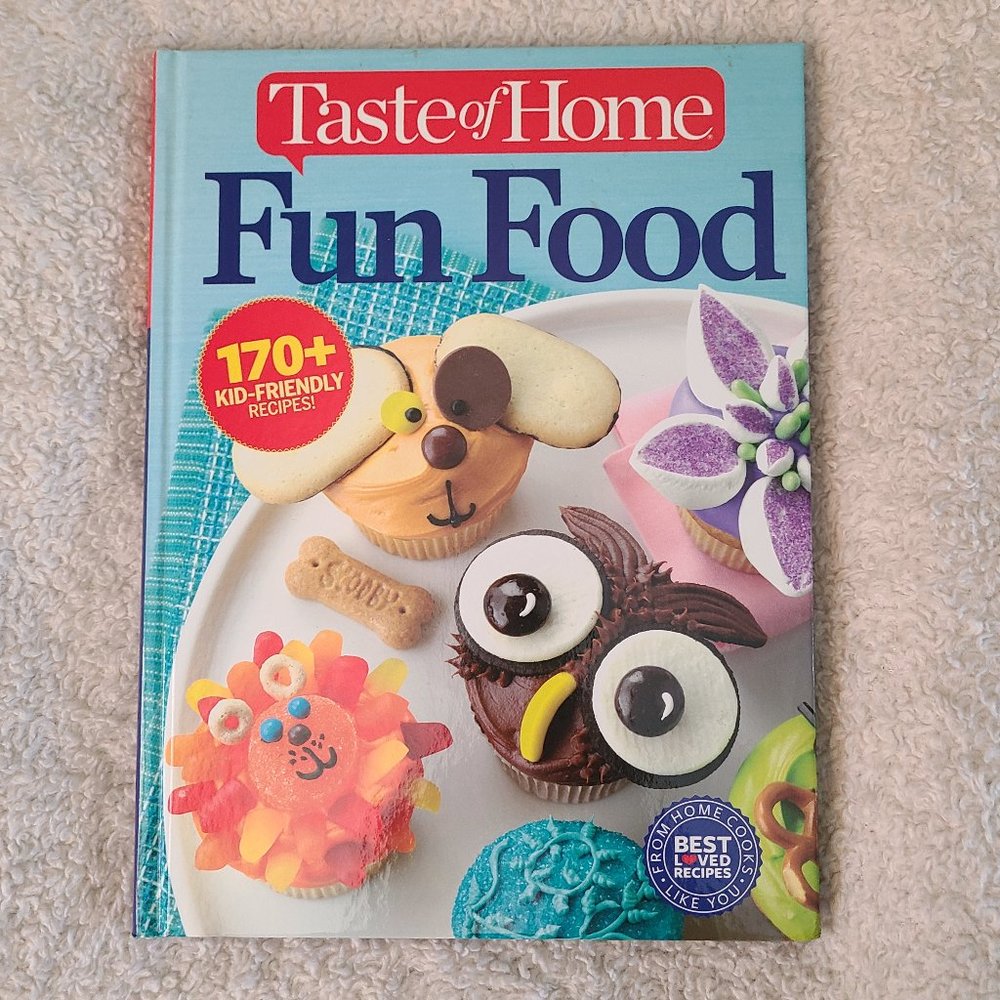 Taste of Home Fun Food Hardcover Cookbook